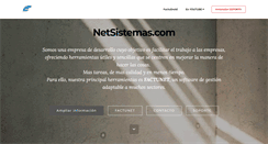 Desktop Screenshot of netsistemas.com