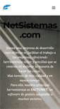 Mobile Screenshot of netsistemas.com