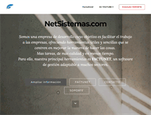 Tablet Screenshot of netsistemas.com